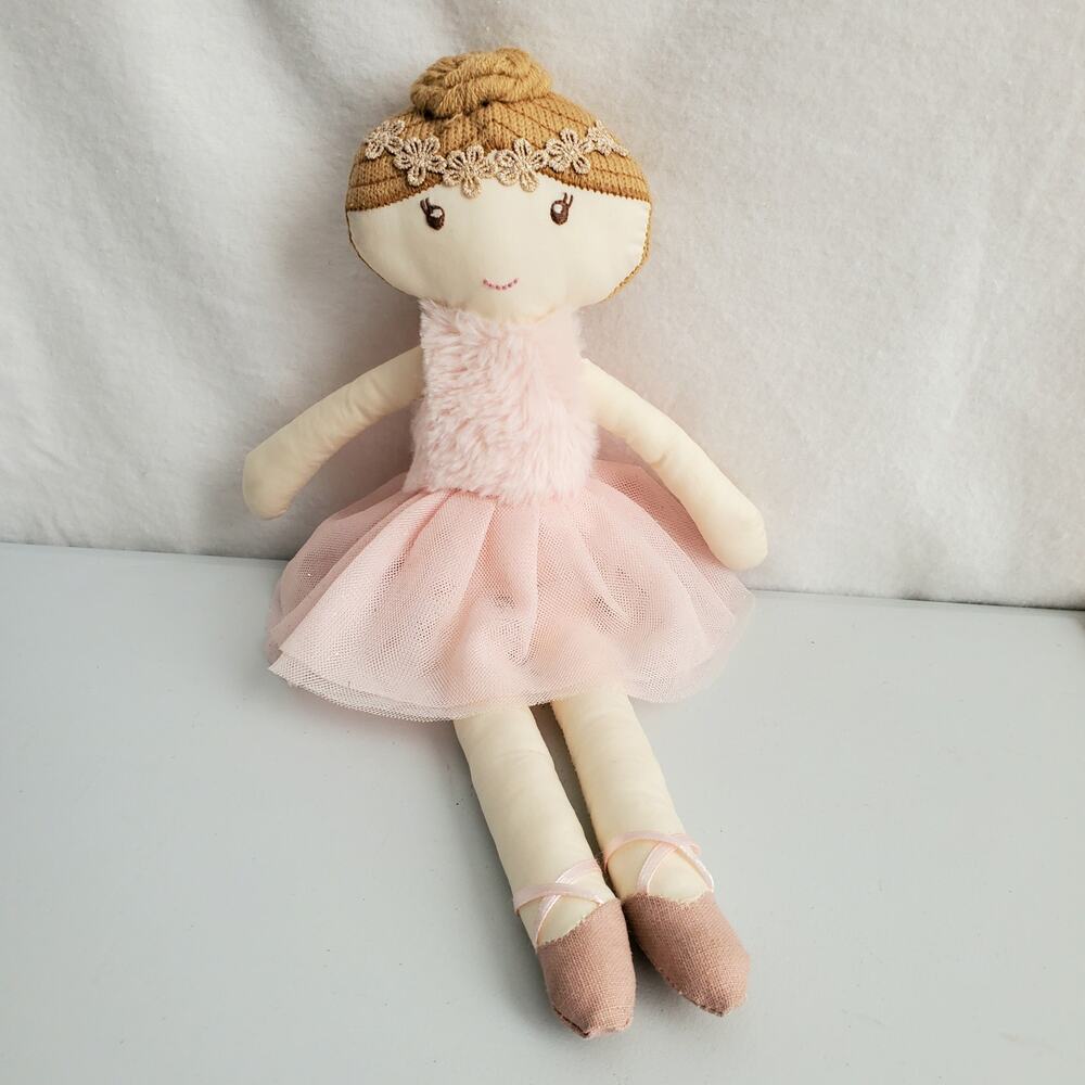 Orange Tree Toys Sophia Doll Soft Body Ballerina Cotton Neutral Ballet Dance NEW